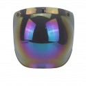 Bubble Shield Helmet Lens For Half Retro Flying Helmet Tri-buckle Lens With Black Frame