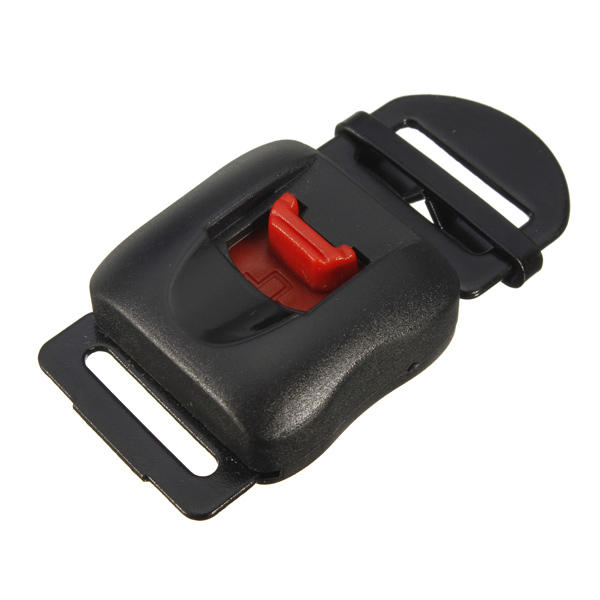 Clip Chin Strap Quick Release Buckle For Motorcycle Helmet Black Red