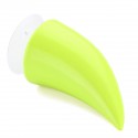 Green Motorcycle Helmet Headwear Accessoriess Suction Cups Horns Decor Decoration