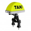 LED TAXI Sign Light Helmet/Handlebar Mounting USB Rechargeable Indicator Decoration Kit For Motorcycle Tricycles Electric Bike