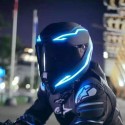 Motorcycle Helmet LED Light Strip Signal Night Safety Riding Lights Waterproof