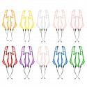 Rechargeable Motorcycle Helmet Signal Lamp Flashing Strip LED Strip Light Luminous Sticker Universal