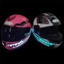 Shark Style Motorcycle Helmet Light Strip LED Night Signal Light Stripe Glowing