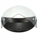 Universal Motorcycle Helmet Flip Up Visor Model Transparent Button Wind Lens UV Sunscreen 7.9X5.7in