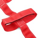 Upgraded Universal Motorbike Transportation Tie-Down Polyester Motorcycle Rear Wheel Fixing Fastening Webbing Belt Strap