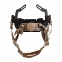 Tactical Helmet Locking Buckle System Outdoor Protective Adjustable Strap Accessory