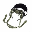 Tactical Helmet Locking Buckle System Outdoor Protective Adjustable Strap Accessory