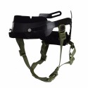 Tactical Helmet Locking Buckle System Outdoor Protective Adjustable Strap Accessory