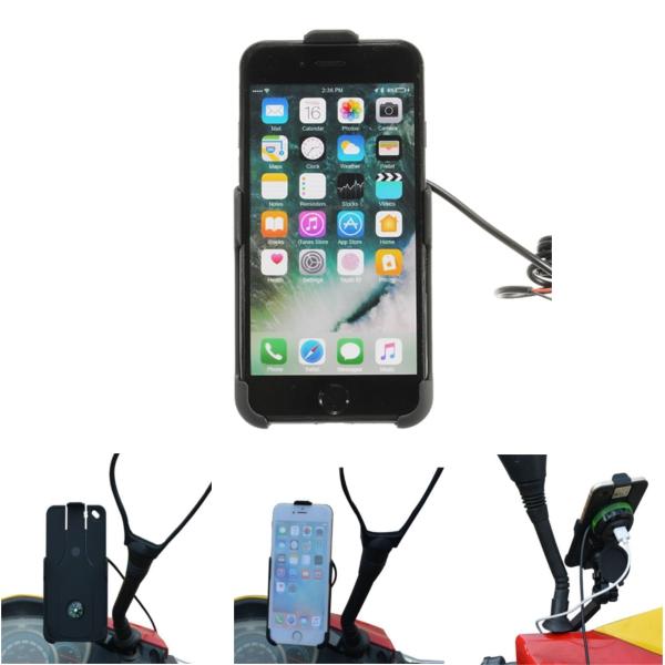 12-85V Phone GPS USB Holder Waterproof Universal For 4.7 inch 5.5 inch iPhone 6/s iPhone 7