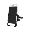 12/24V 2A Adjustable Motorcycle Phone Holder USB Charger Anti-corrosion Mirror/Handlebar