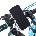 12V 2A Phone Holder USB Charging Aluminum Alloy Motorcycle Handlebar/ Rearview Mirrors Mount Bracket