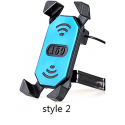 12V 3.5-6.0inch Phone GPS USB Rechargeable Holder For Electric Car Motorcycle Bike Scooter