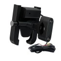 12V 4-6.5inch USB Rechargeable Waterproof Handlebar Mirror Phone GPS Holder For Electric Car Motorcycle Bike Scooter