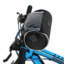 2.5L Motorcycle Bicycle Front Fork Handlebar Bag Storage Phone Container