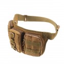 2L Tactical Waist Pack Bag Military Bag Pouch Outdoor Hiking Climbing Travel