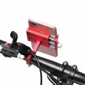 3.5-6.2inch Aluminum Motorcycle Bike Bicycle Holder Mount Handlebar For Cell Phone