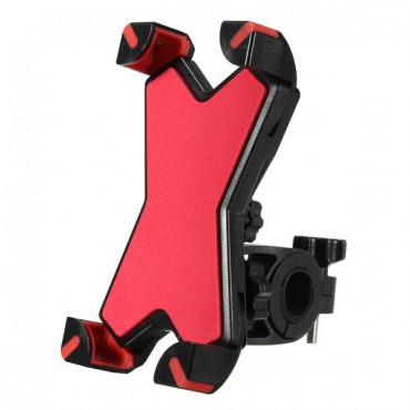 3.5-6.5 Inch Phone GPS Handlebar Holder Stretch Mount X Style For Motorcycle Bike Scooter