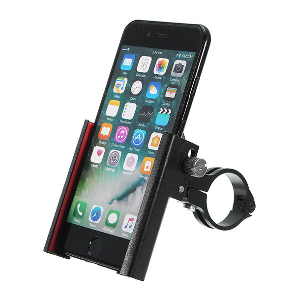 3.5-6.8inch Phone GPS Holder Aluminum Alloy Bracket For Motorcycle Bike Scooter Black Red Gold