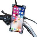 3.5-6inch Handlebar Mirror 360 Degree Rotation Motorcycle Bicycle Mount Holder For GPS Mobile Phone