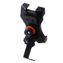 3.5-6inch Handlebar Mirror 360 Degree Rotation Motorcycle Bicycle Mount Holder For GPS Mobile Phone