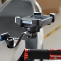 3.5-6inch Mirror 360 Degree Rotation Motorcycle Bicycle Mount Holder For GPS Mobile Phone