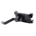 3.5-6inch Mirror 360 Degree Rotation Motorcycle Bicycle Mount Holder For GPS Mobile Phone