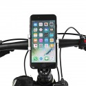 360 Degree Rotating Aluminium Alloy Motorcycle Bicycle Handlebar Mount Phone Holder