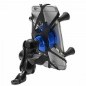 4-6 inch X-type Phone GPS Aluminum Alloy Holder Handlebar Rear View Mirror E-Scooters Motorcycle Bike