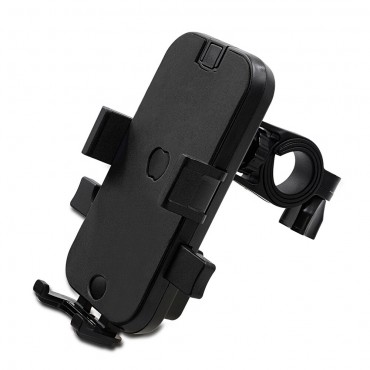 4-6.5 Inch Cell Phone Holder Handlebar Mount Bracket Stand Universal For Motorcycle Electric Scooter