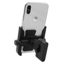 4-6.5inch Handlebar Mirror 360 Degree Rotation Motorcycle Bicycle Mount Holder For GPS Mobile Phone