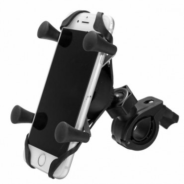 4.7-6in Phone GPS Holder Handlebar Rear View Mirror For Electric Scooters Motorcycle Bike