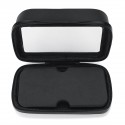 5.5inch Waterproof Sun Shade Anti-UV Cellphone GPS Holder Motorcycle Bicycle Mount Case Bag