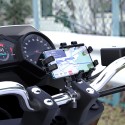 5V 2A Aluminum Alloy Phone Holder Mirror Handlebar For Motorcycle Octopus Stand Mobile