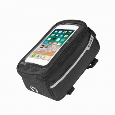 6.0 Inch Waterproof Phone Bag Case For Motorcycle Riding Bicycle Cyling Handlebar Frame Front Tube Accessories