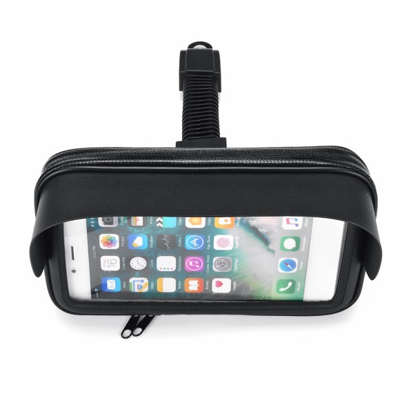 6.3inch Waterproof Phone Holder Motorcycle Bike Handlebar Bag GPS Bicycle Mount Case