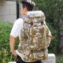 80L Military Tactical Backpack Outdoor Rucksack Travel Waterproof Shoulder Bag