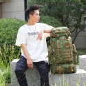 80L Military Tactical Backpack Outdoor Rucksack Travel Waterproof Shoulder Bag