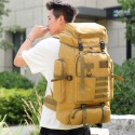 80L Military Tactical Backpack Outdoor Rucksack Travel Waterproof Shoulder Bag