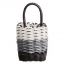 Bicycle Basket Rattan Bike Front Basket Carrying Shopping Stuff Pets Fruits Storage Case For Cycling