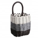 Bicycle Basket Rattan Bike Front Basket Carrying Shopping Stuff Pets Fruits Storage Case For Cycling