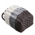 Bicycle Basket Rattan Bike Front Basket Carrying Shopping Stuff Pets Fruits Storage Case For Cycling