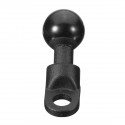 Black GPS Holder Mounts Motorcycle Base with 9mm Hole and 1inch Ball