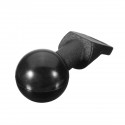 Black GPS Holder Mounts Motorcycle Base with 9mm Hole and 1inch Ball