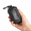 Double Layers Keys Bag Home Keys Holder PU Leather Storage Organizer Wallet Case