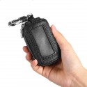 Double Layers Keys Bag Home Keys Holder PU Leather Storage Organizer Wallet Case
