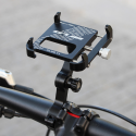 11 3.5-6.8 Inch Smartphone Mobile Phone Holder 360° Rotation Adjustable Aluminum For Motorcycle Bicycle