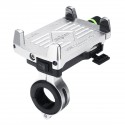 2.5A Aluminum USB Charger Handlebar Phone Holder Mount For Motorcycle Electric Mountain Bike