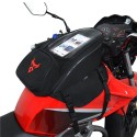 Motorcycle Oil Tank Bag Biker Oxford Waterproof Navigation Bags Luggage Mailbox Riding Bag Motorcycle Bag Magnet Fix Strap Fixed