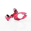 Mobile Phone GPS Navigation Holder Metal Handlebar Mount Bracket Shockproof for Mountain Bike Motorcycle Scooter Riding Bicycle Cycling