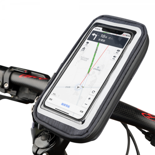 Mobile Phone Waterproof Bag GPS Navigation Bags Shock Resistant for Motorcylce Bicycle Handlebar / Rear Mirror Installation Universal